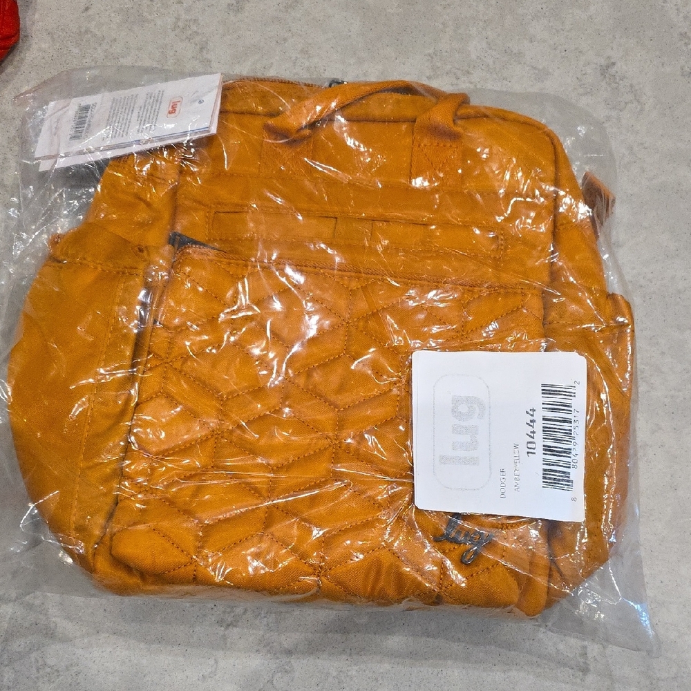 Lug Dodger In Amber Yellow Nwt Still In Plastic